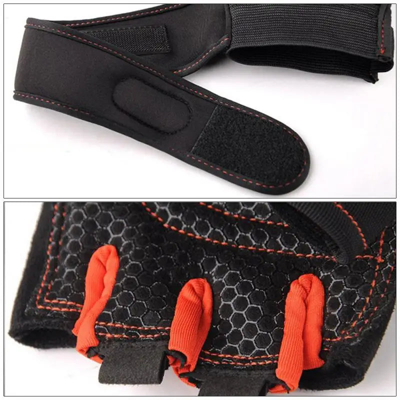 Heavyweight Gym Training Gloves – Non-Slip with Wrist Support