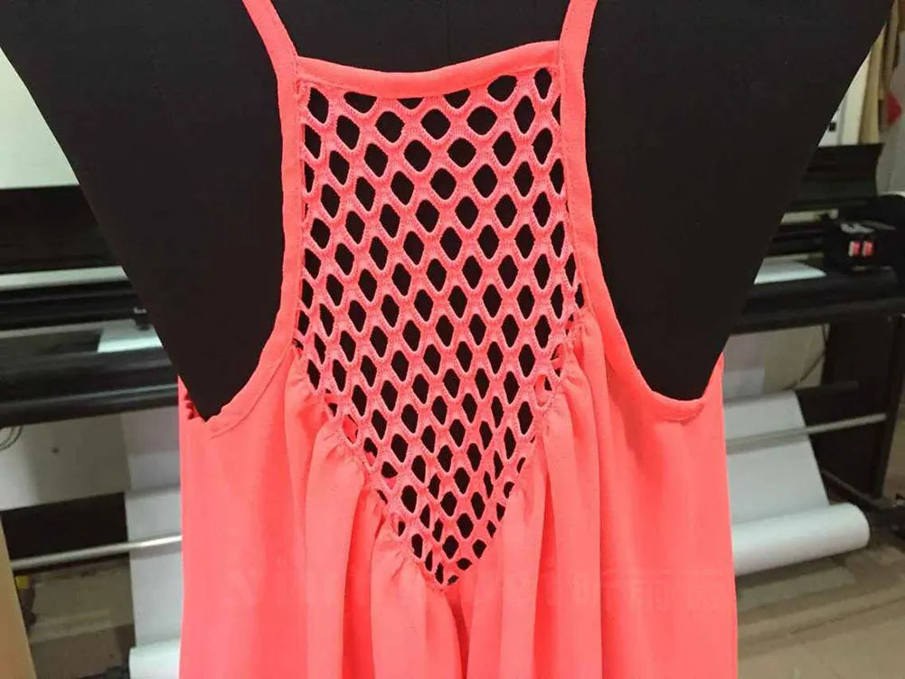 Women’s Casual Summer Mini Dress – Sleeveless Spaghetti Strap Bodycon