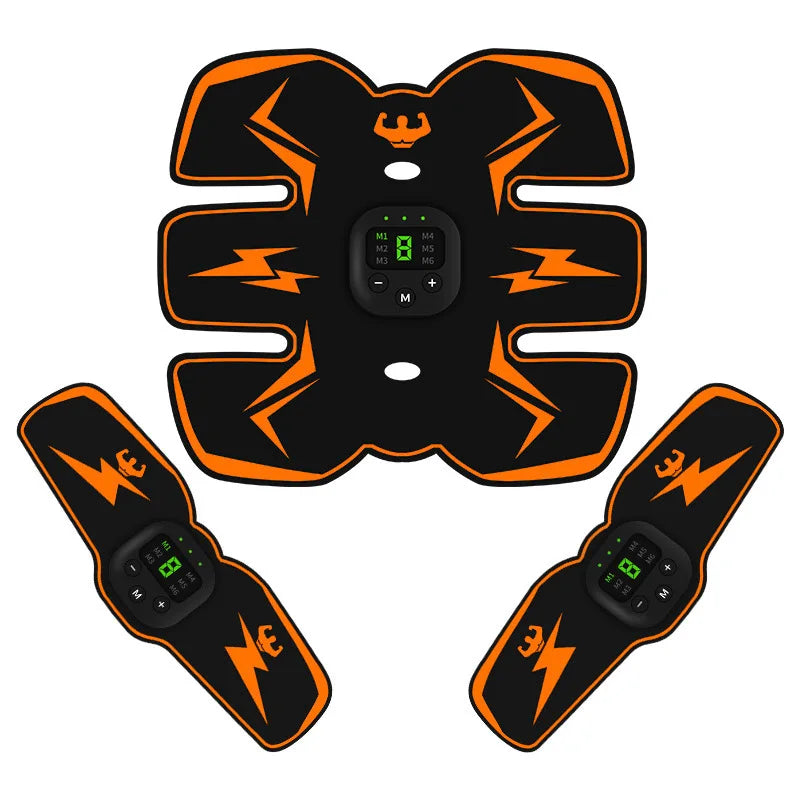 EMS Muscle Stimulator – USB Rechargeable Full Body Massager for Pain Relief & Fitness