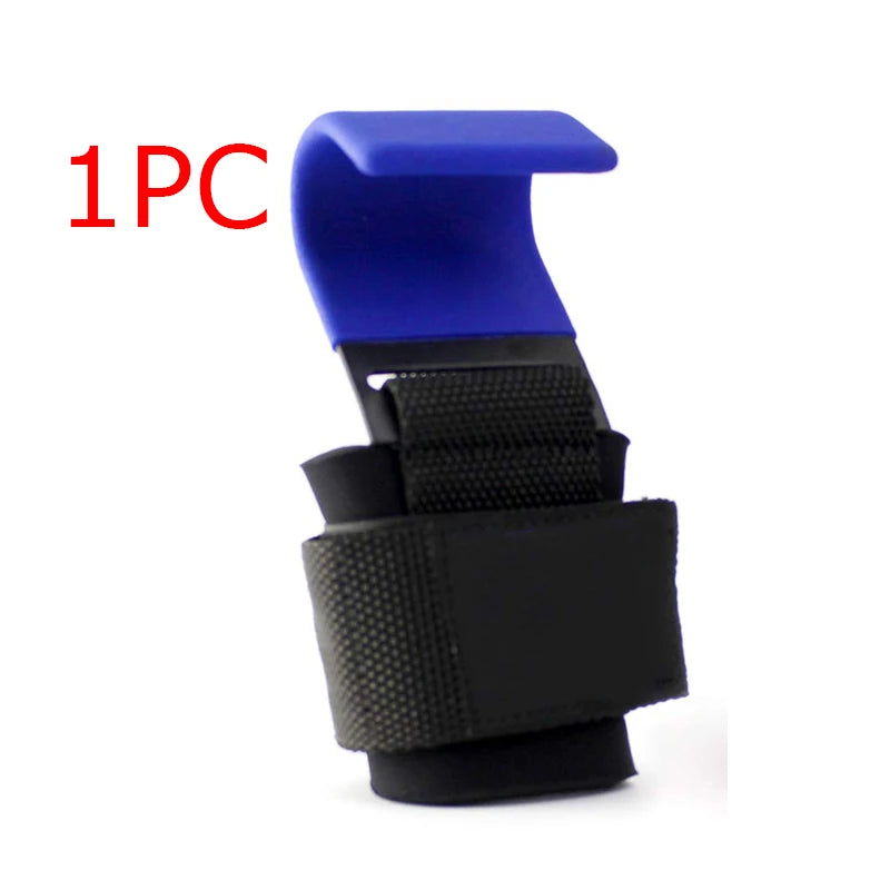 Weight Lifting Hook Grips with Wrist Wraps – Powerlifting & Pull-Up Support Straps