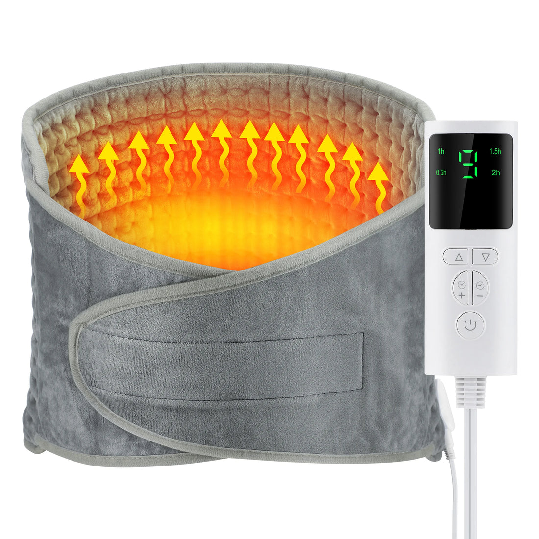 Electric Heating Waist Belt – Adjustable Thermal Pad for Back & Hand Warming