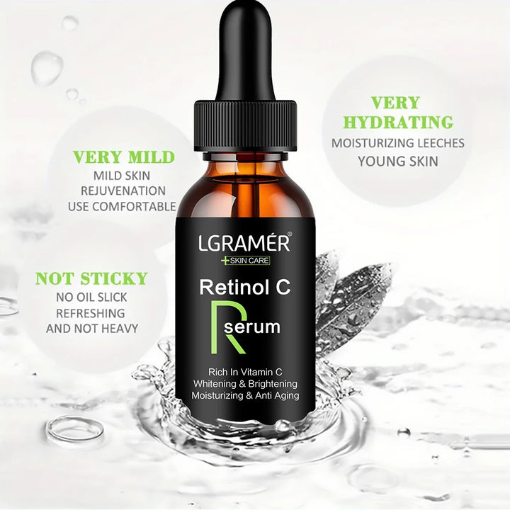 Retinol Face Serum – Wrinkle-Reducing, Pore-Tightening & Firming Treatment