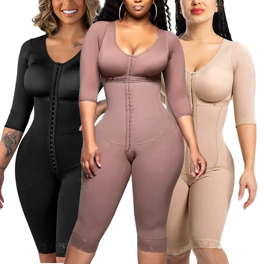 Full Body Colombian Shapewear – High Compression Post-Surgery Bodysuit