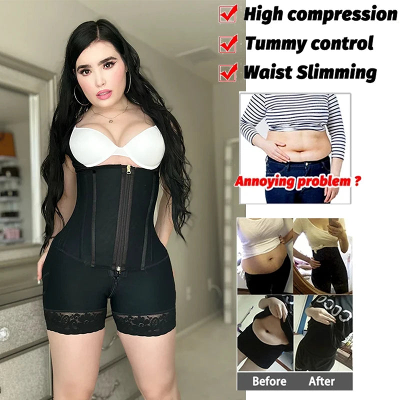 High Compression Postpartum Girdle – Body Shaper for Women