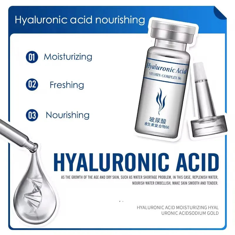 BIOAQUA Hyaluronic Acid Serum – 20pcs Hydrating Ampoule Set