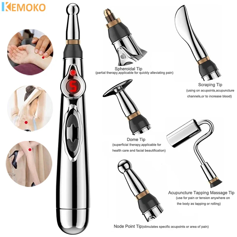 Electronic Acupuncture Pen – Meridian Massage & Pain Relief Tool