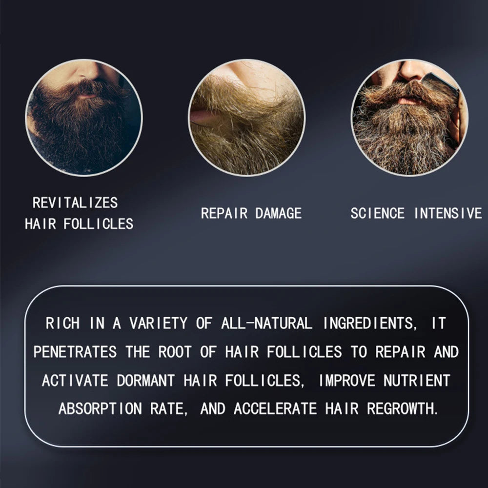 Men’s Natural Beard Balm Wax – Soften, Moisturize & Style