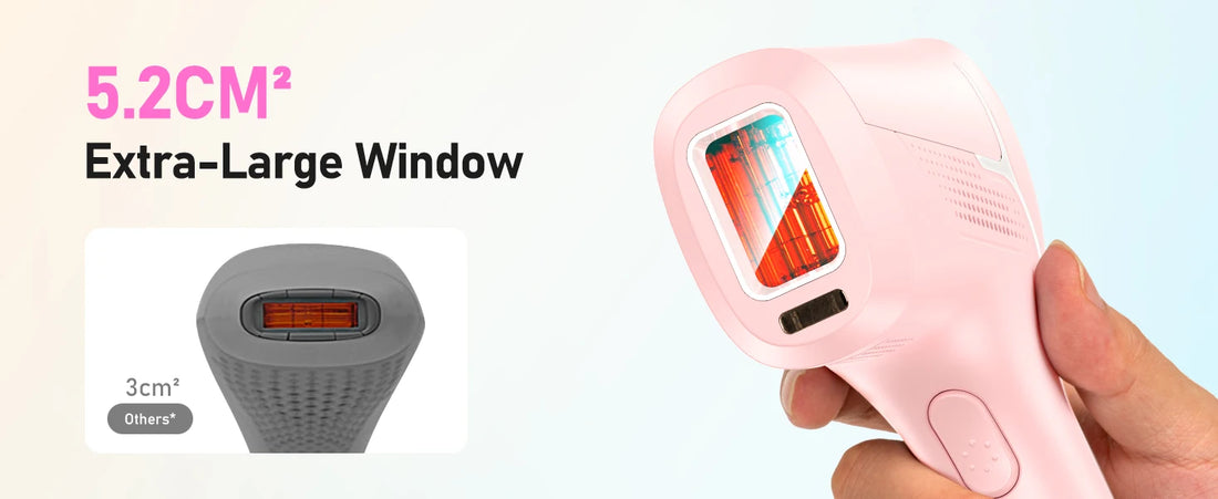IPL Permanent Hair Removal Device – 990,000 Flashes, Painless Home Use