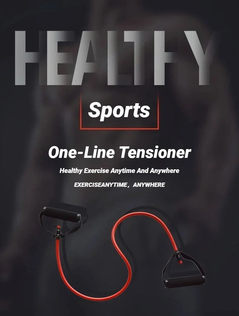 Resistance Bands with Handles – 5-Level Strength Training Set for Home Workouts