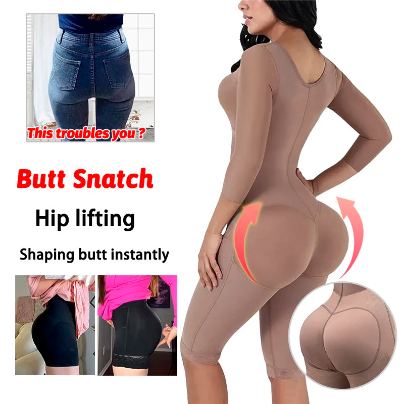 Full Body Colombian Shapewear – High Compression Post-Surgery Bodysuit