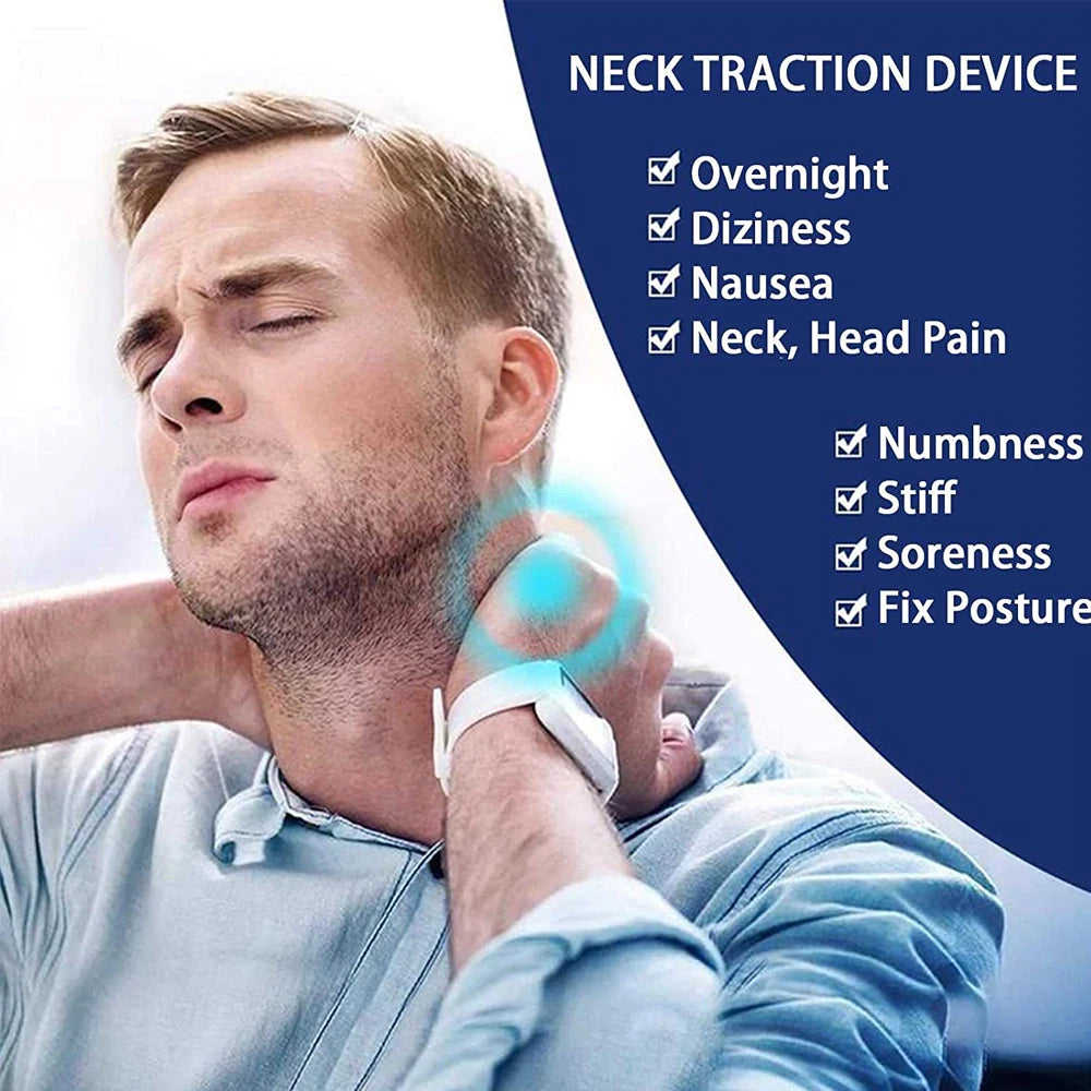 Cervical Neck Traction Device – Inflatable Collar for Pain Relief & Alignment