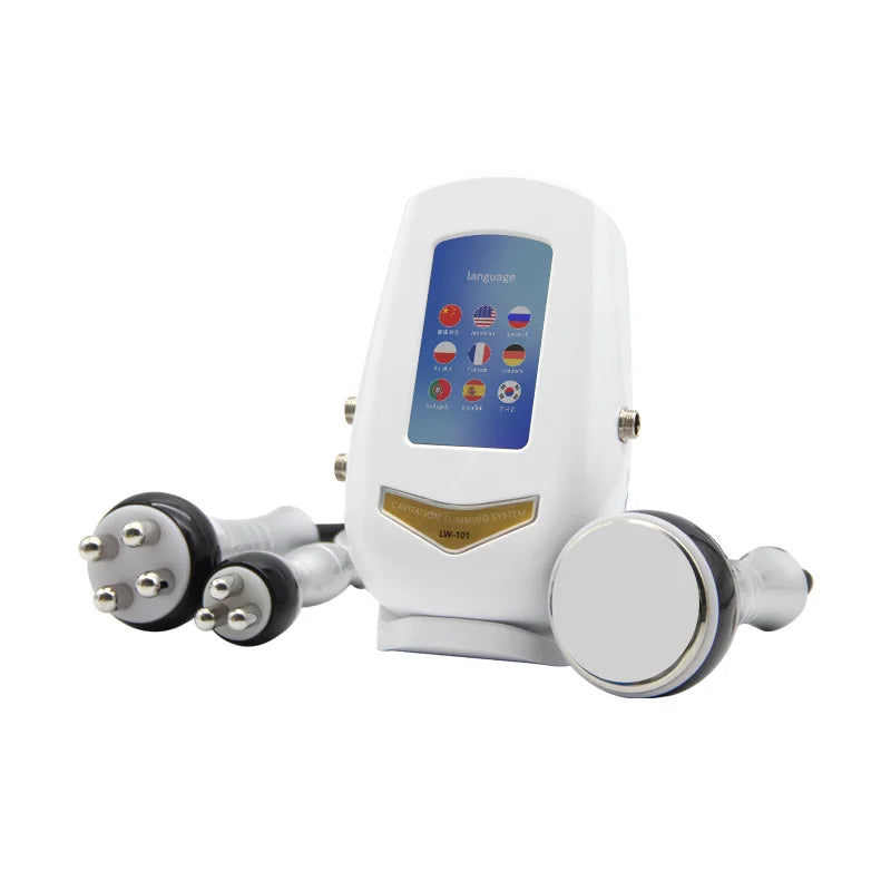 40K Ultrasonic Cavitation Machine – Body Slimming & RF Facial Massage Device